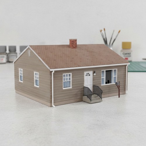 Postwar prefab house 933 - prefab, 933-4152